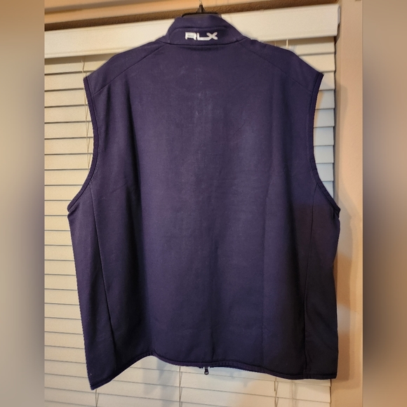SOLD!!!  Ralph Lauren RLX Golf Paneled Stretch Terry Vest - Navy - XXL - Picture 3 of 11